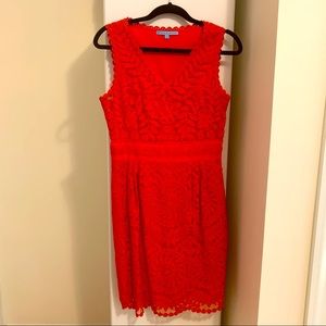 CLOSET CLEAR OUT! Antonio Melani Red Lace Dress